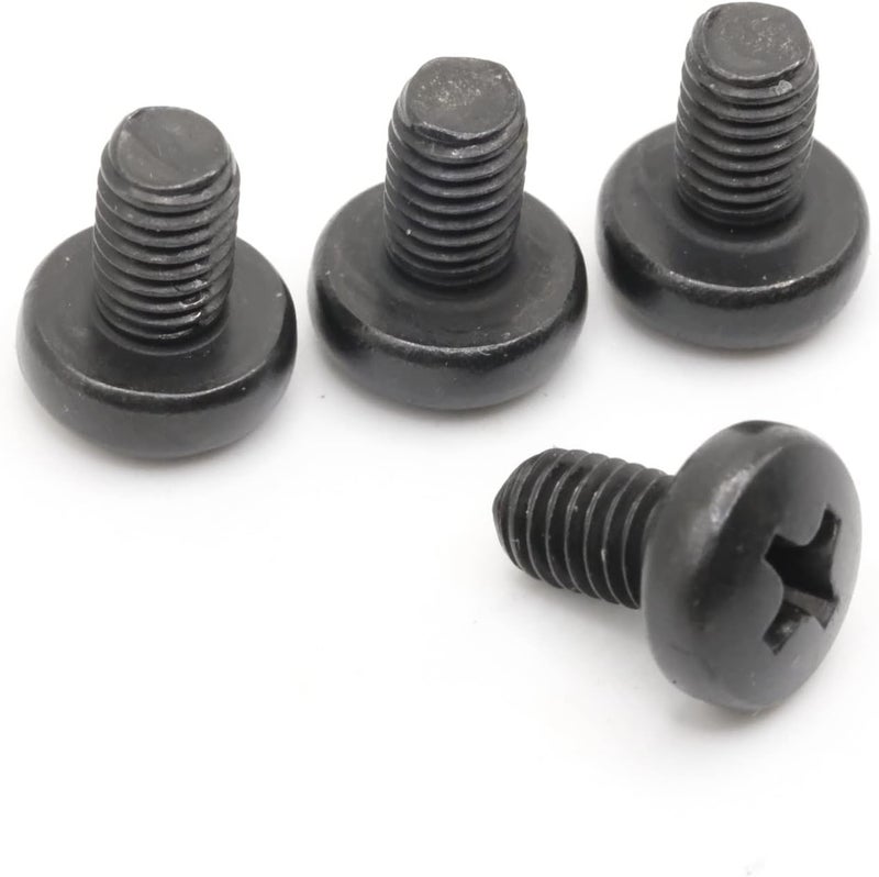 ReplacementScrews Rear License Plate Screws Compatible with Tesla Model 3 (M3) - Stainless Steel - Black Oxide - Medium Length (Pack of 4) - Image 4